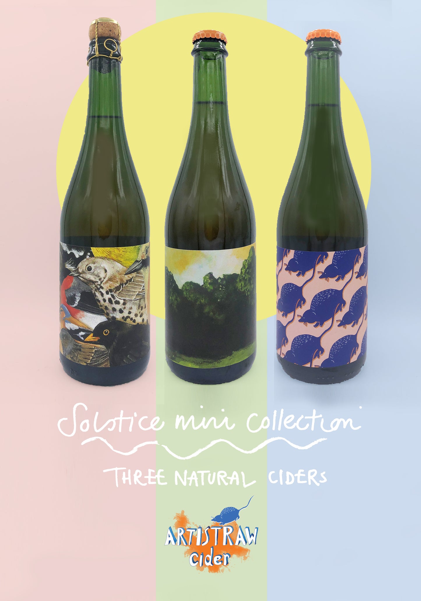 Solstice mini collection (3x 75cl ciders)
