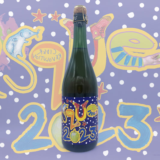 Bisquet cider (2023, medium dry, ancestral method)