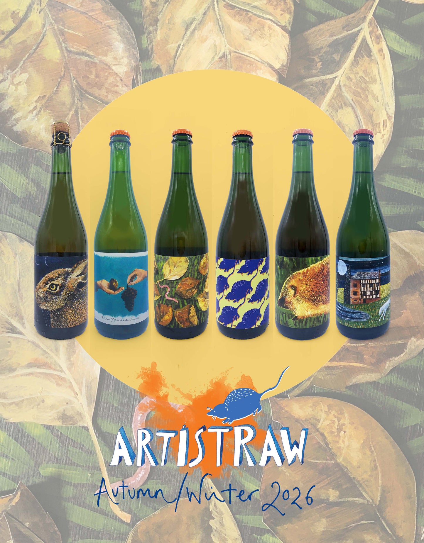 New Releases Mixed Case (5x 75cl ciders, 1x 75cl co-ferment)
